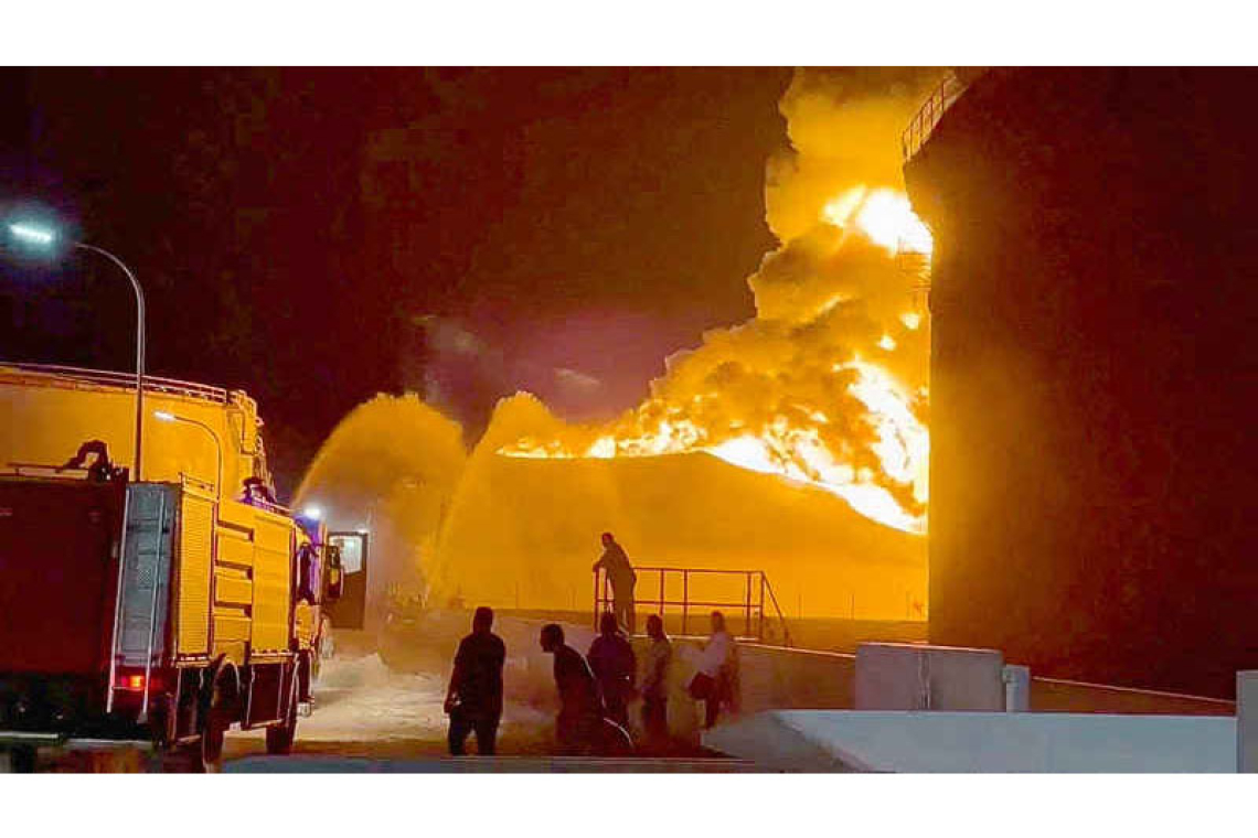 Libya's NOC says Zawiya oil fires brought under control