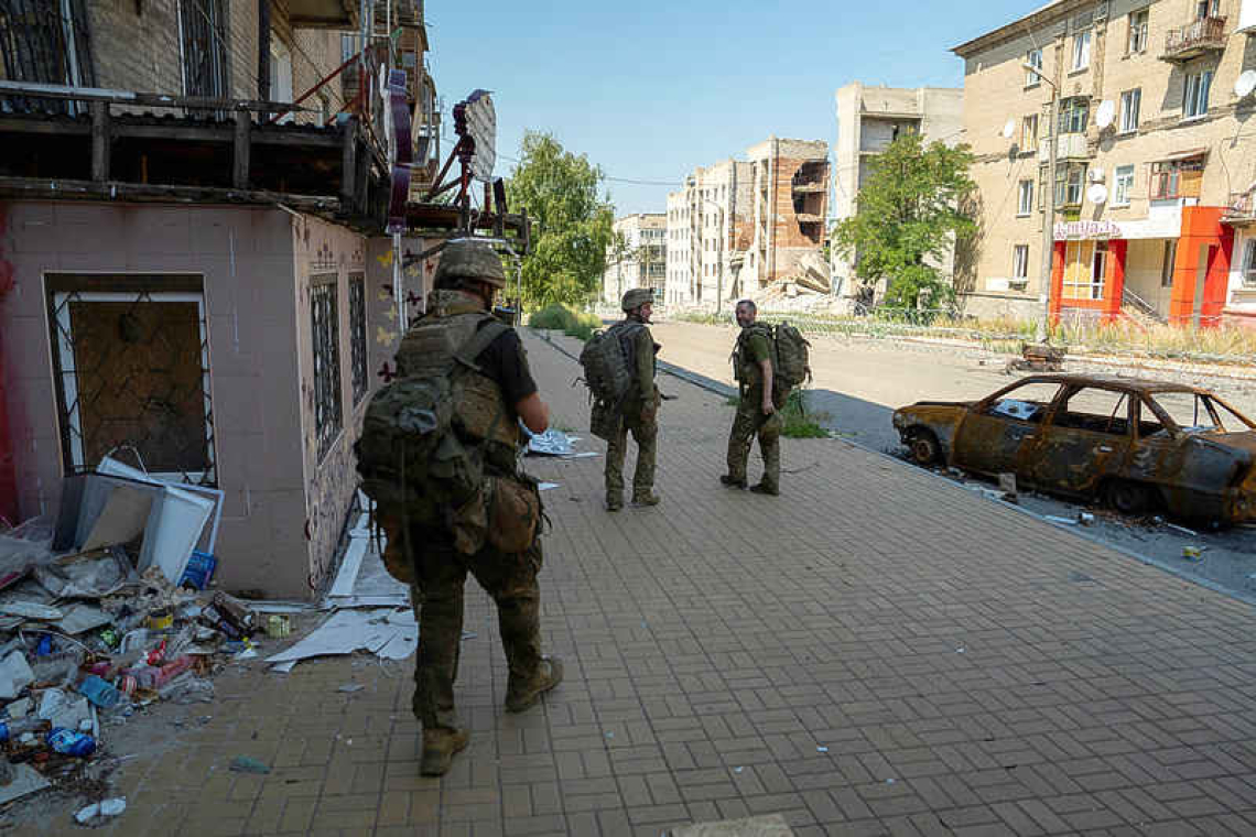 Ukraine has retaken 745 sq km in 'precision' operation this year, Zelenskiy says