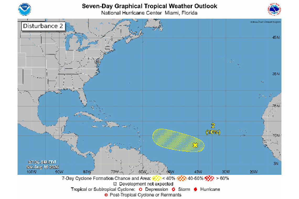 Tropical Weather Outlook For the North Atlantic...Caribbean Sea and the Gulf of America:  Southeastern Caribbean Sea