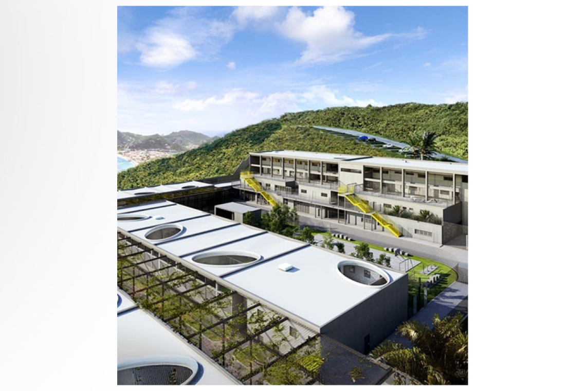 Approx. $53 million budgeted  for new Pointe Blanche Prison