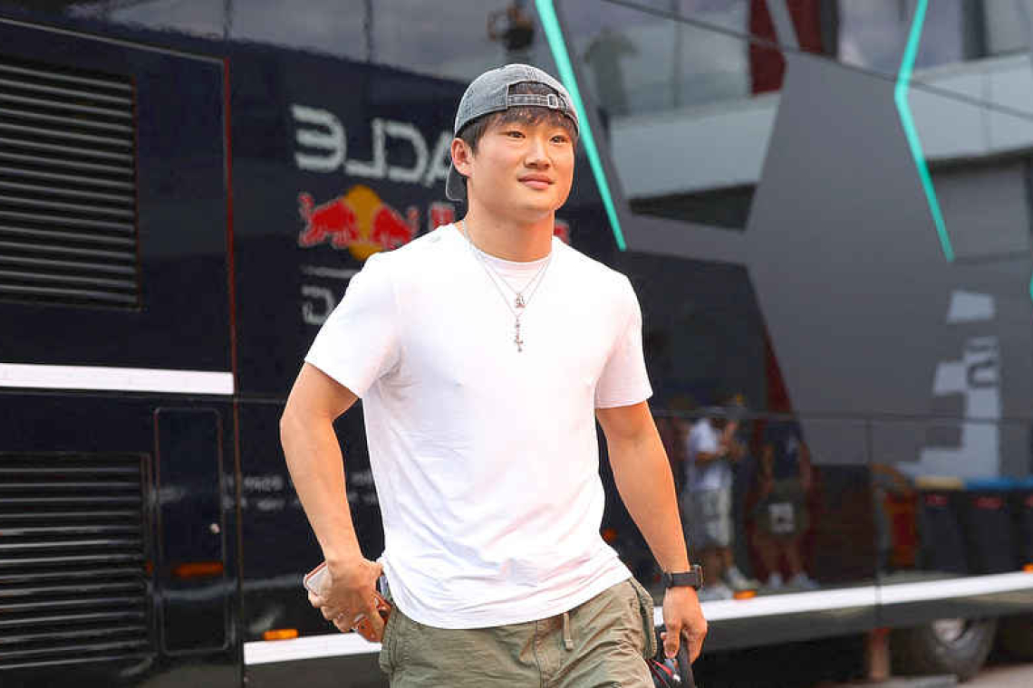 Tsunoda was on the beach when he got F1 comeback call 