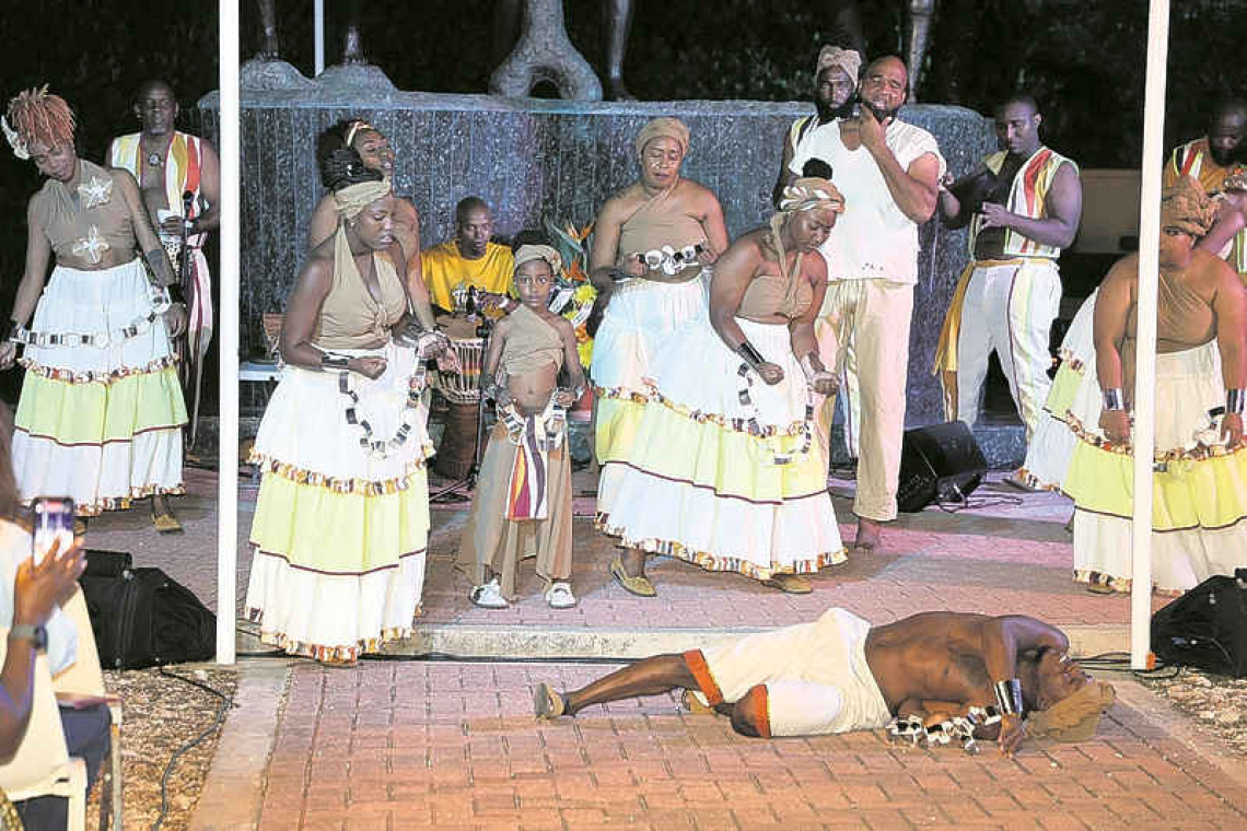 Commemoration of the  slave revolt in Curaçao