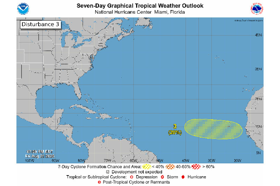 Tropical Weather Outlook for the North Atlantic...Caribbean Sea and the Gulf of America:  Eastern Tropical Atlantic: