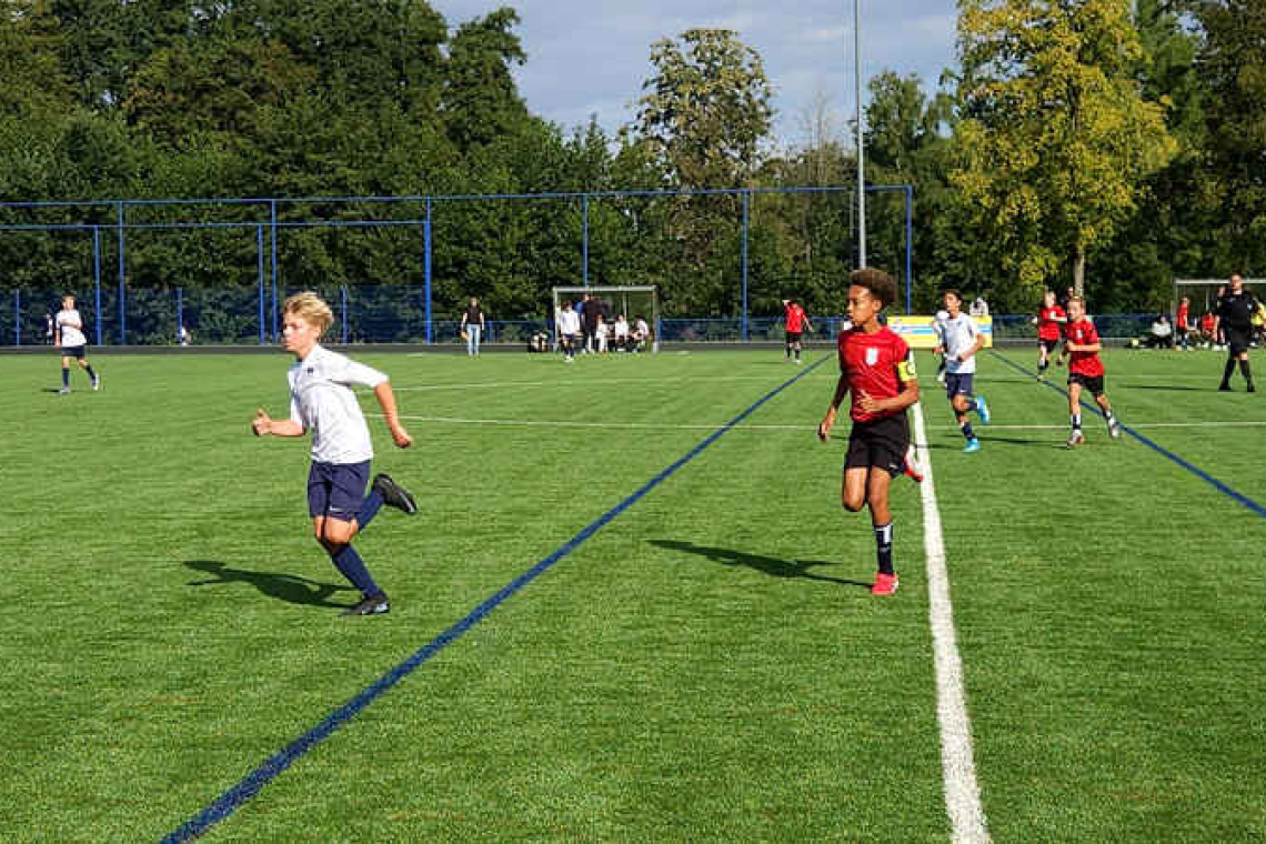 12 year old Simon attends  KNVB Summer Camp