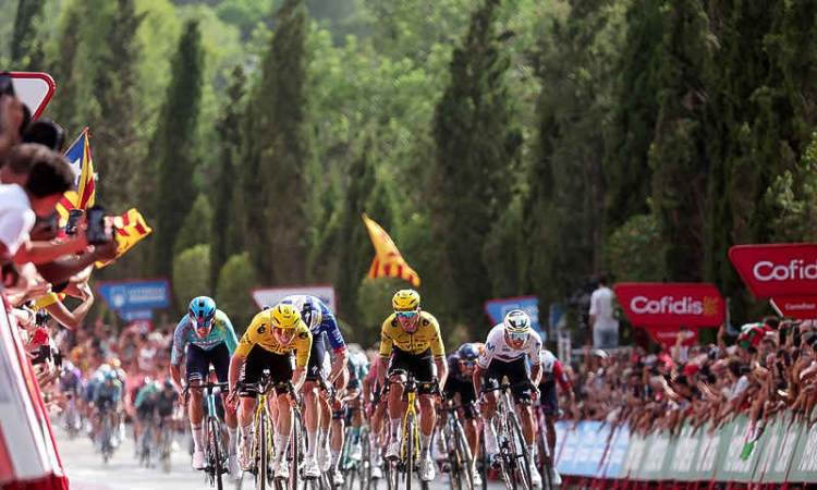 Briton Brennan takes second Vuelta stage win, Pogacar in control