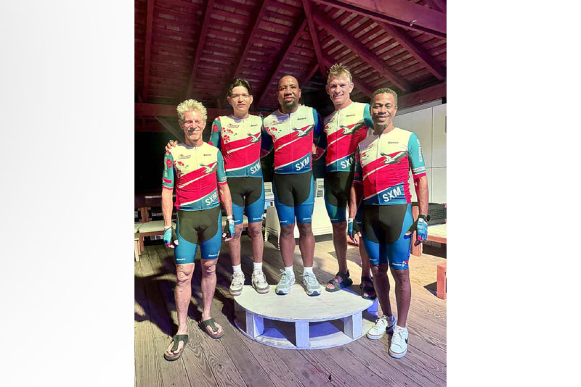 St. Maarten Cycling Federation Awards Champions