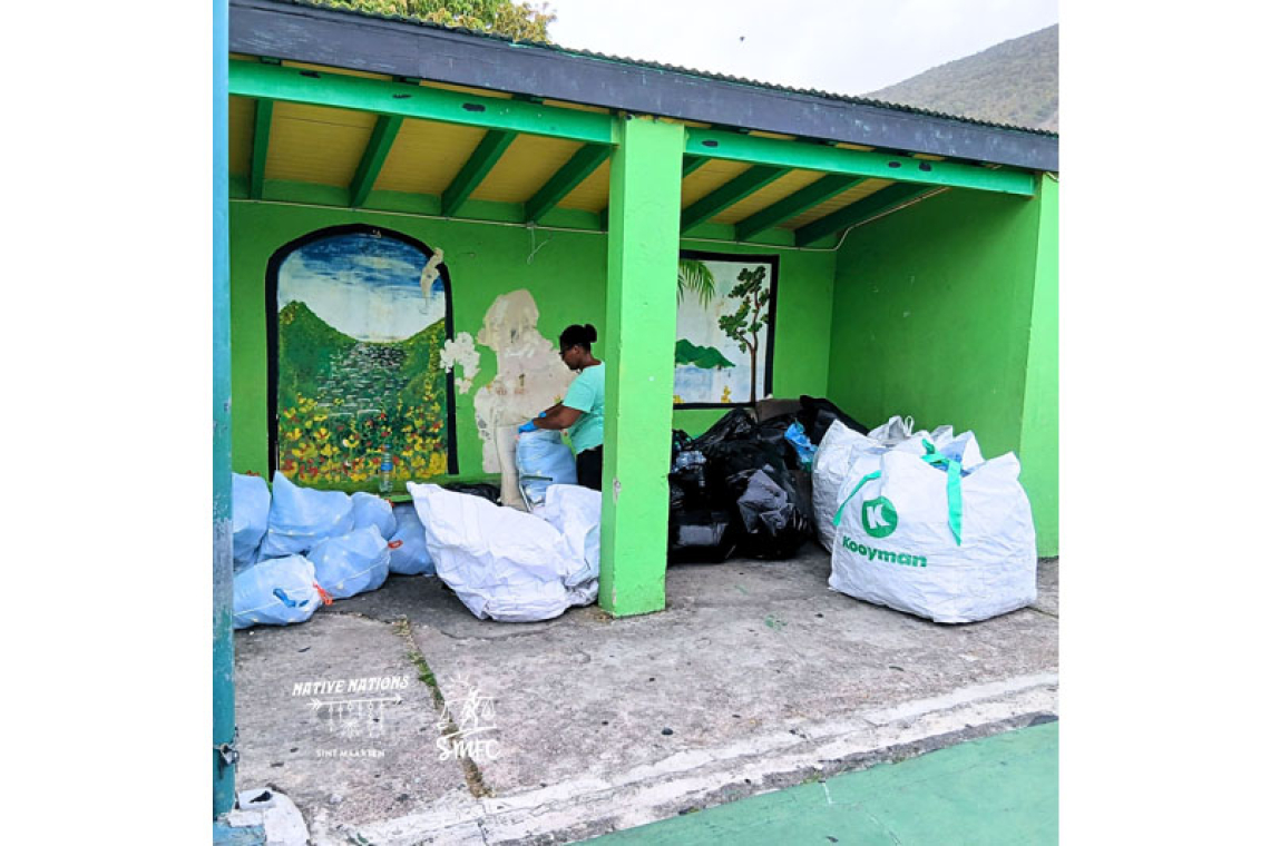 Native Nation collects  more than 2,600 bottles