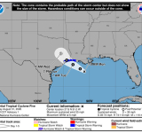 ...TROPICAL STORM WARNING ISSUED FOR PORTIONS OF THE UPPER TEXAS AND SOUTHWESTERN LOUISIANA COAST...