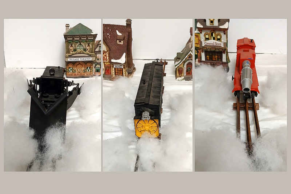 Caribbean style snow removal: Around the Tracks with Coach Tom