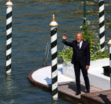 Venice Film Festival turns to  politics as Hollywood retreats