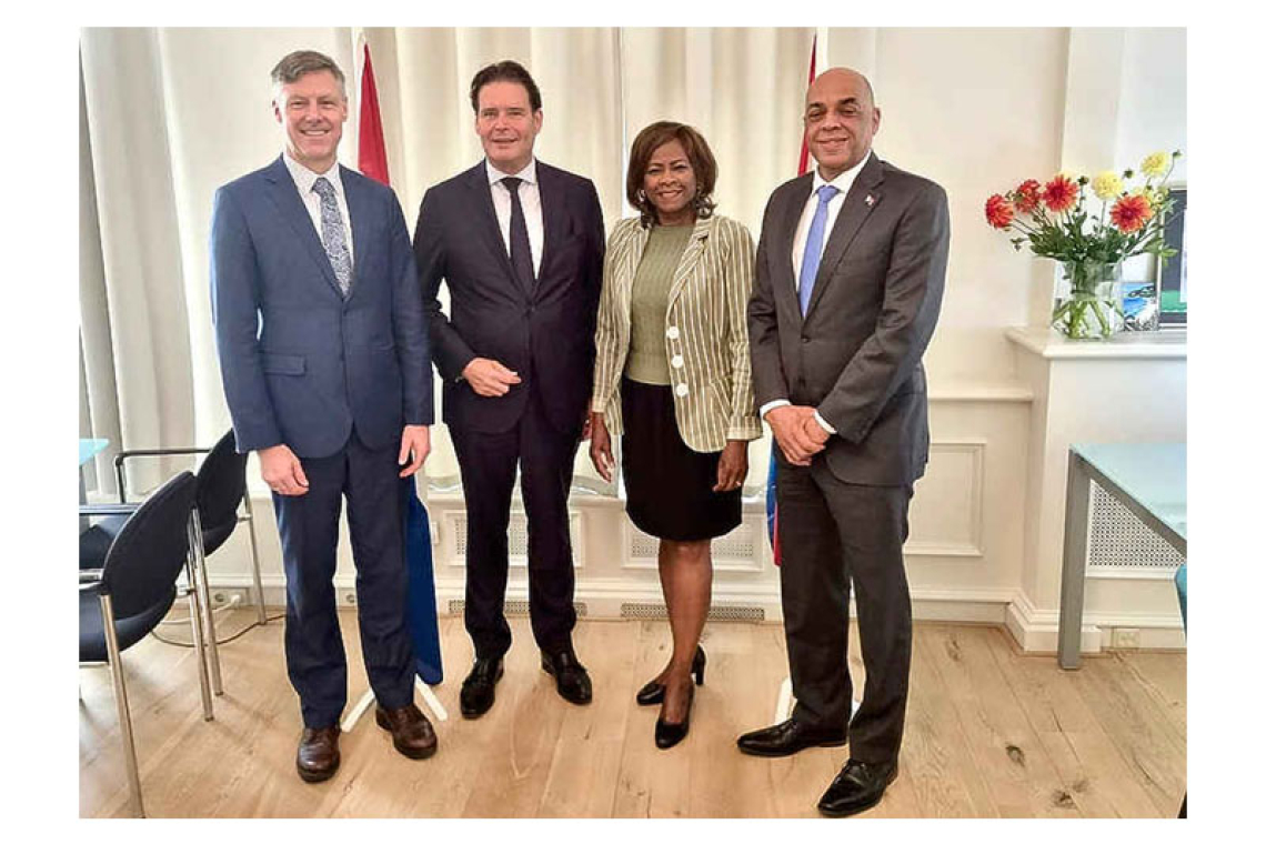 Arrindell meets World Bank rep. for  Caribbean on Trust Fund projects
