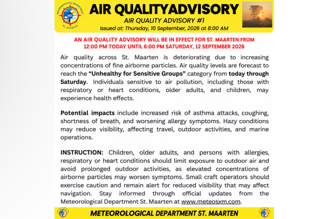 Air Quality Advisory