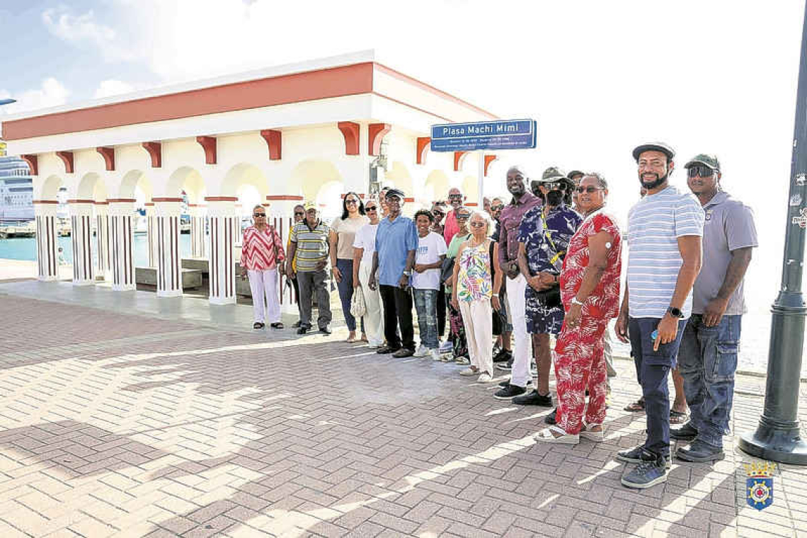 Plasa Machi Mimi  named in Bonaire