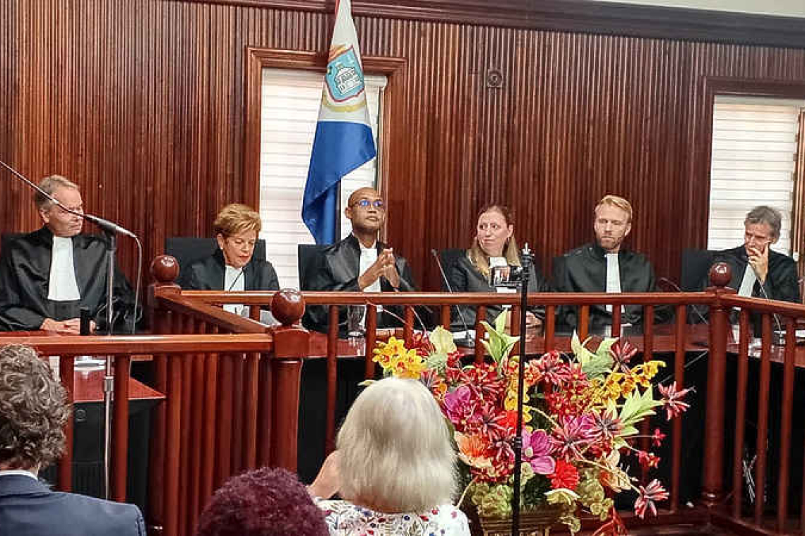 Three new Dutch judges bring fresh  perspectives to St. Maarten judiciary