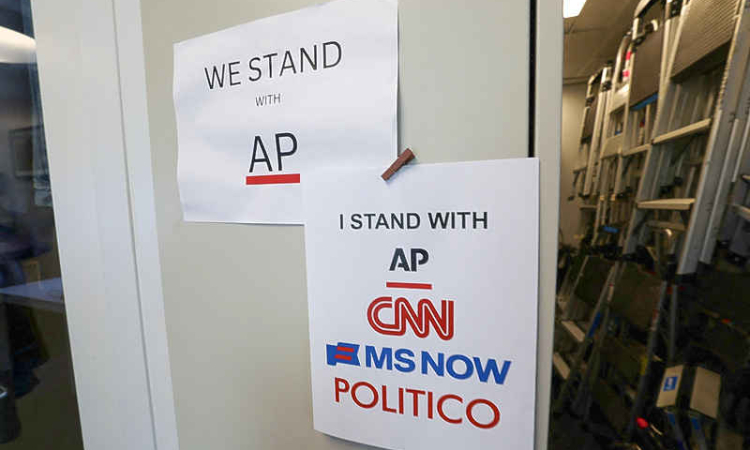 CNN, MS NOW and Politico sue Trump