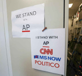 CNN, MS NOW and Politico sue Trump