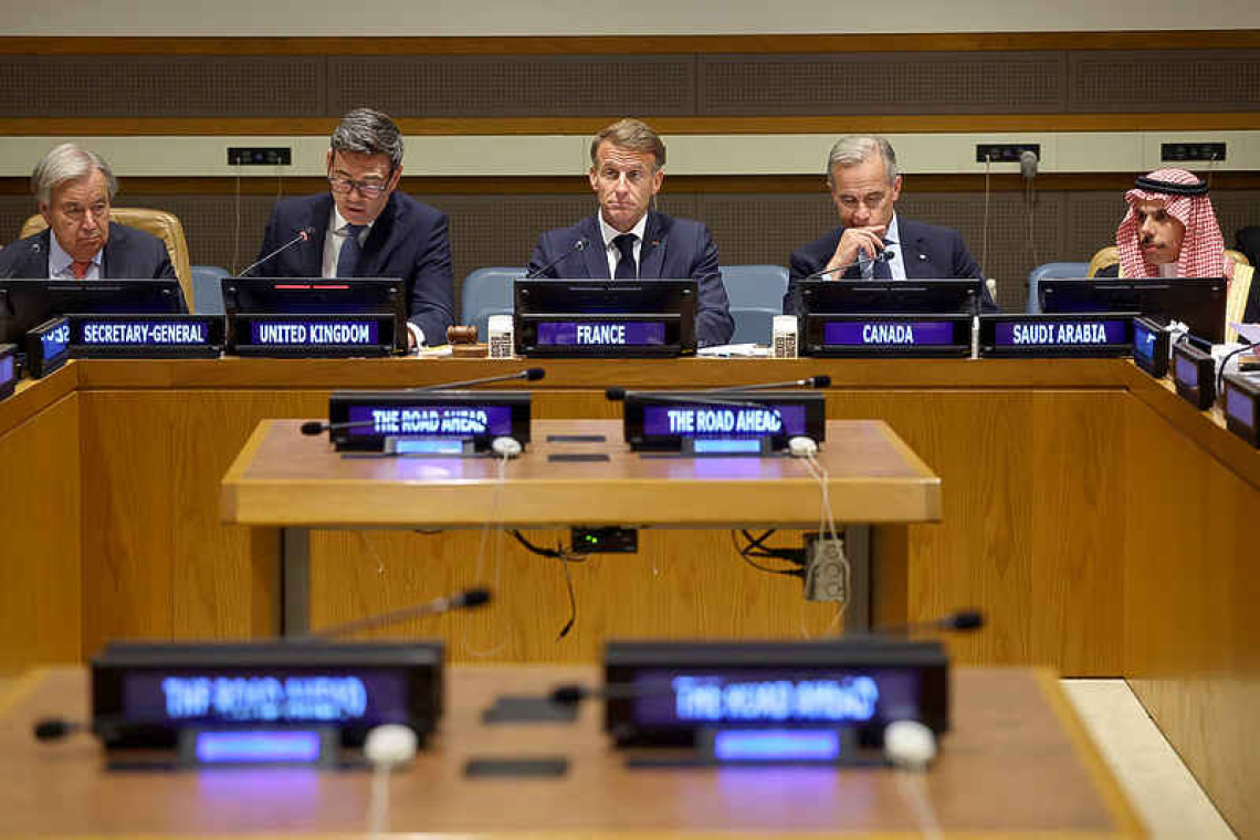 In UN farewell, Macron denounces Trump's Gaza diplomacy as spectacle of shame