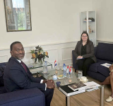 Arrindell, Baly talk EU funding  opportunities and brain drain
