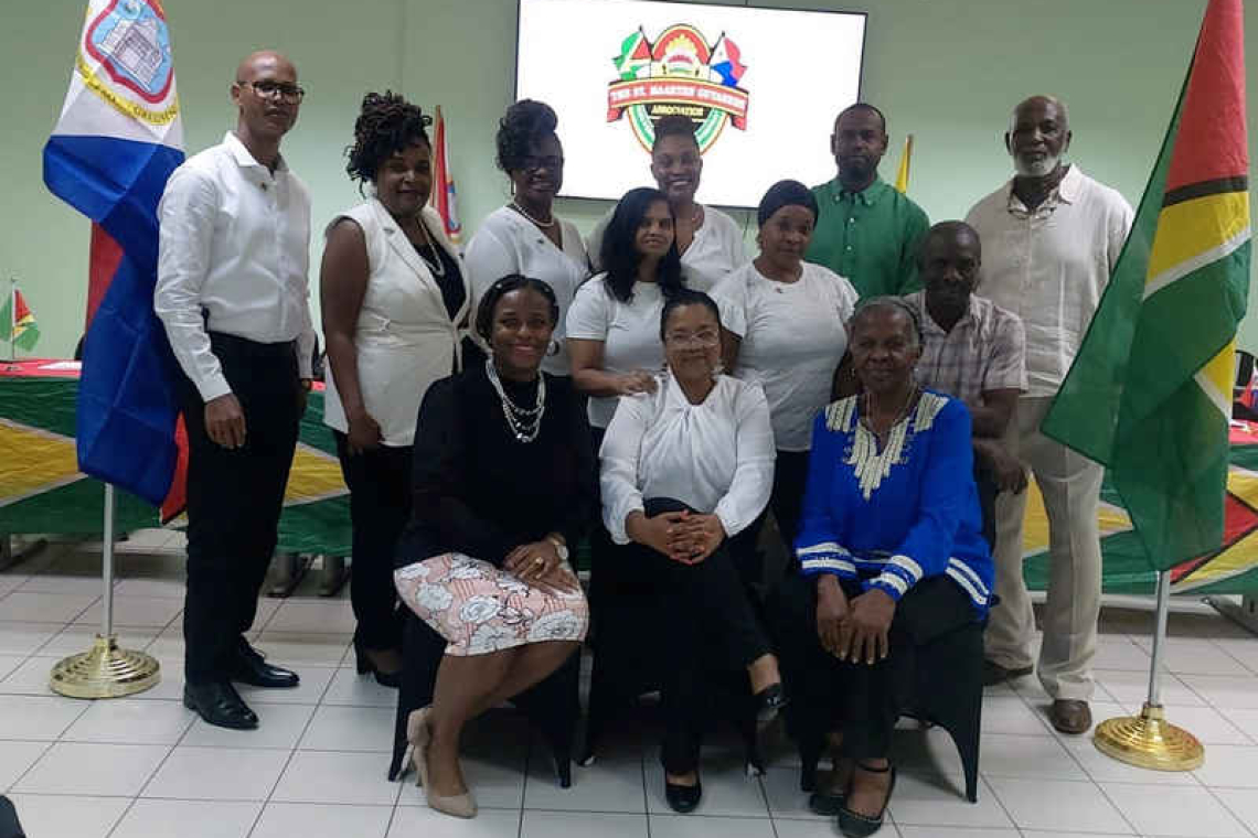 New St. Maarten Guyanese Association  Board installed, Kirton calls for unity