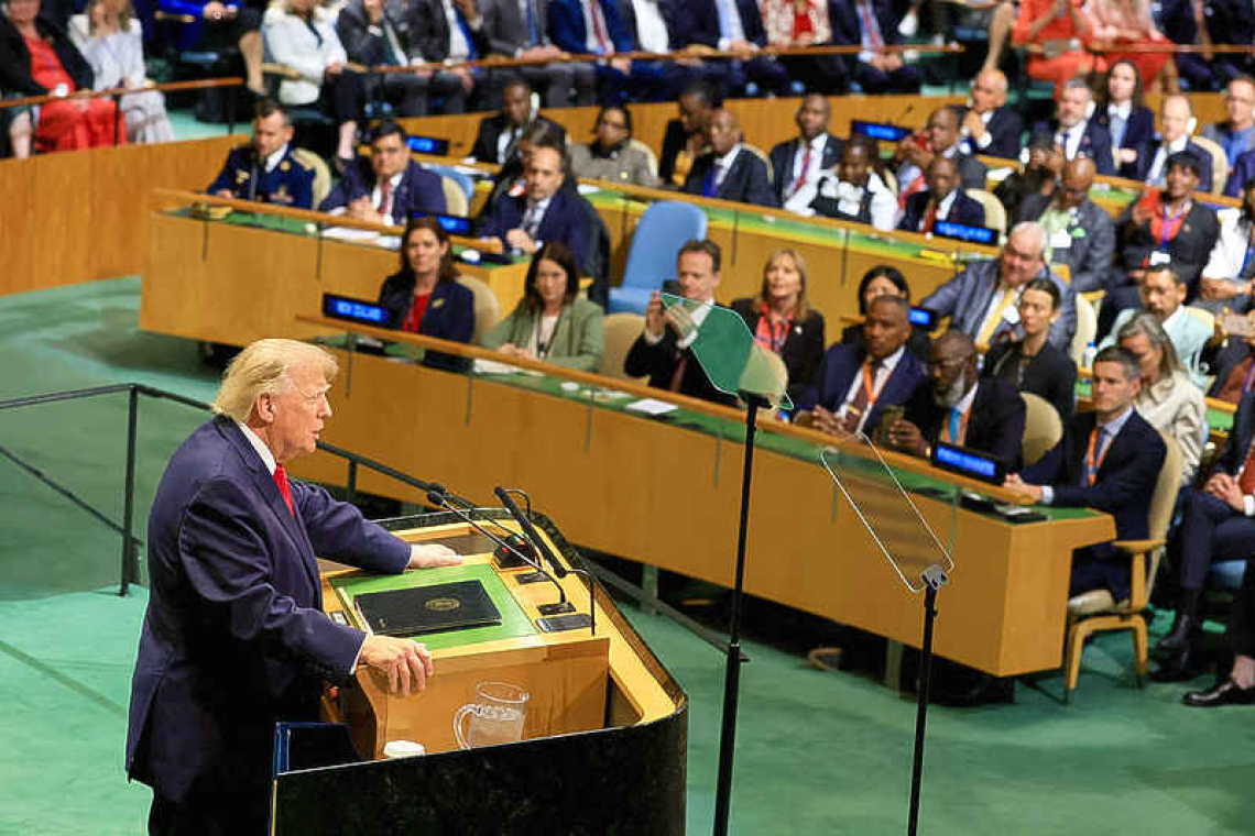 Trump warns in UN speech he could  'annihilate' Iran without peace deal
