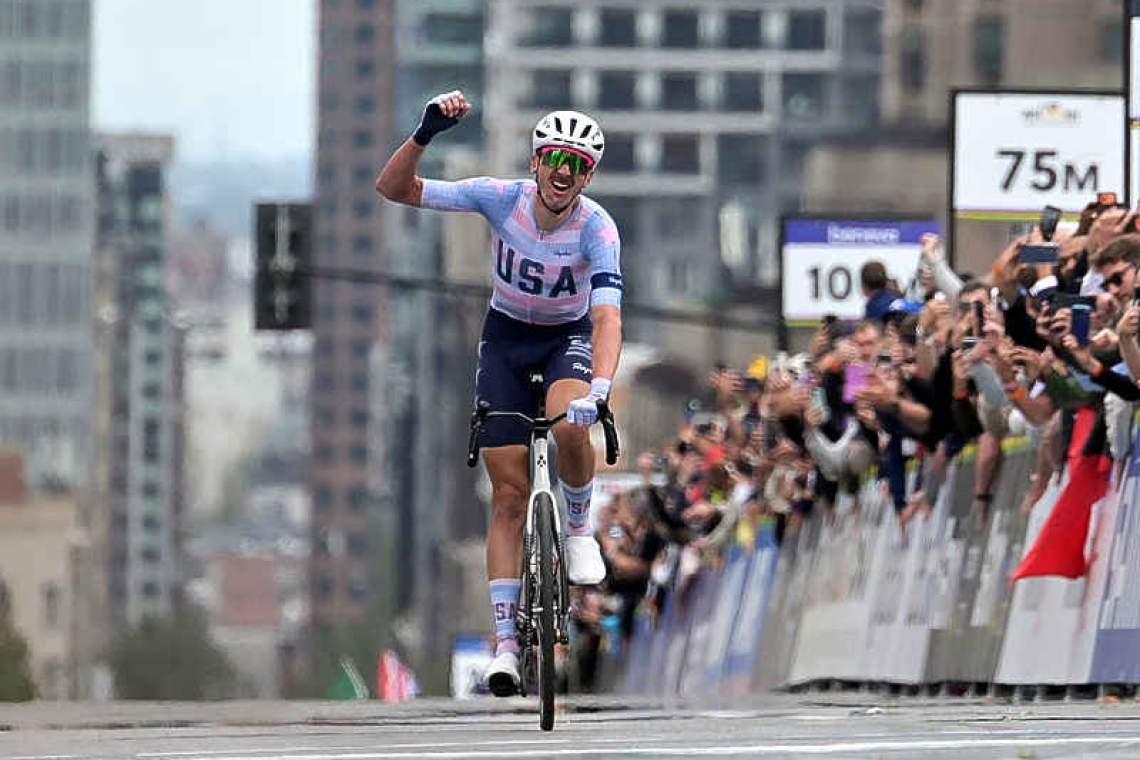 McNulty wins road world title to end US men's 33-year drought