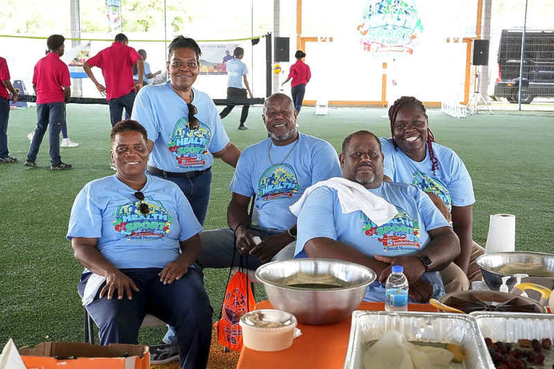 Statia Celebrates 5 Years  of Sport and Health Expo