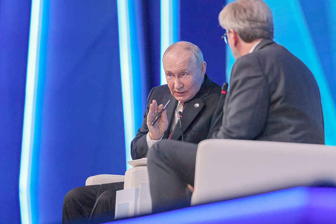 Putin warns the world is living through a dangerous moment