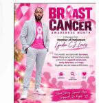 Lewis shares personal tribute during  Breast Cancer Awareness Month
