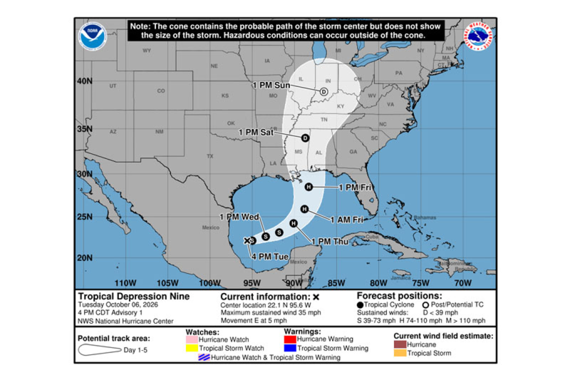 ...TROPICAL DEPRESSION FORMS OVER THE GULF OF AMERICA...  ...FORECAST TO STRENGTHEN QUICKLY...