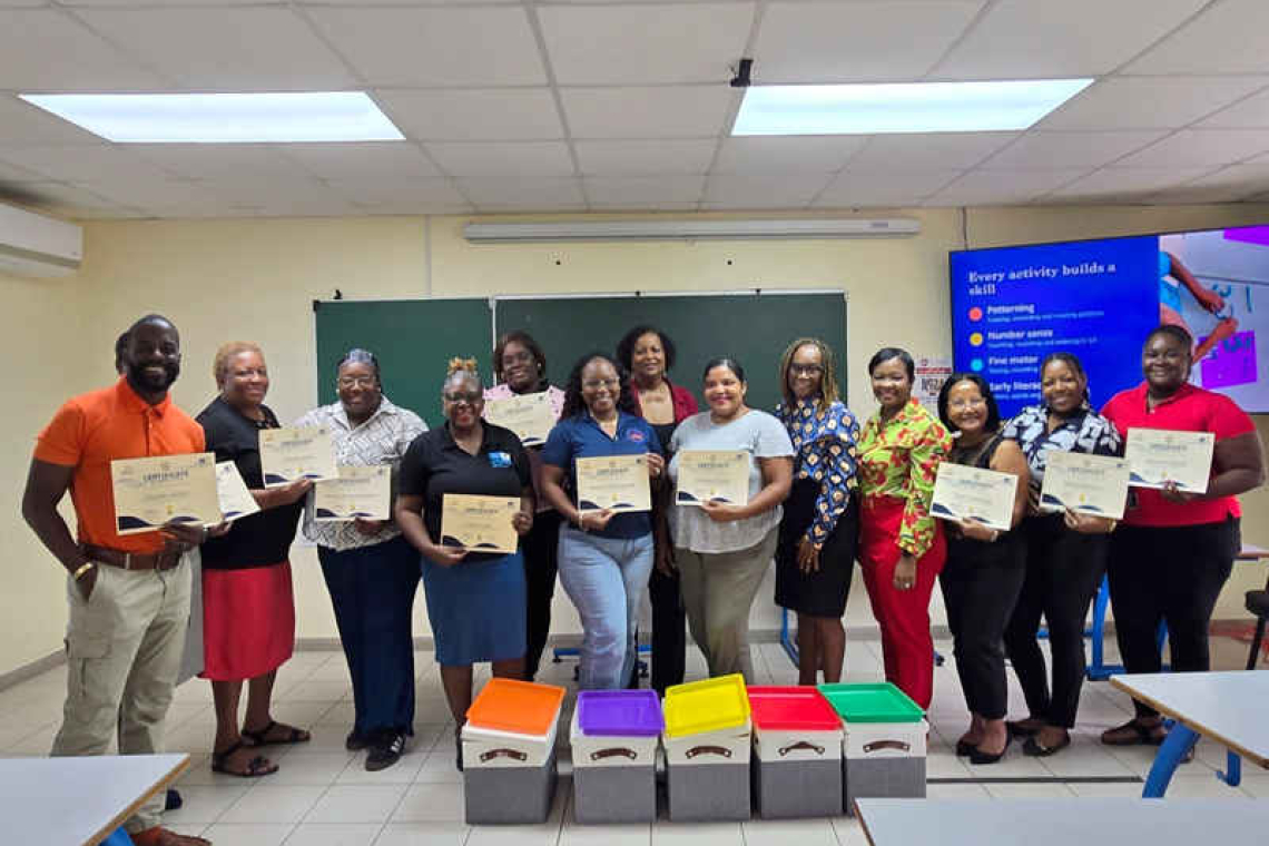 Literacy, Numeracy Training for  kindergarten teachers concludes