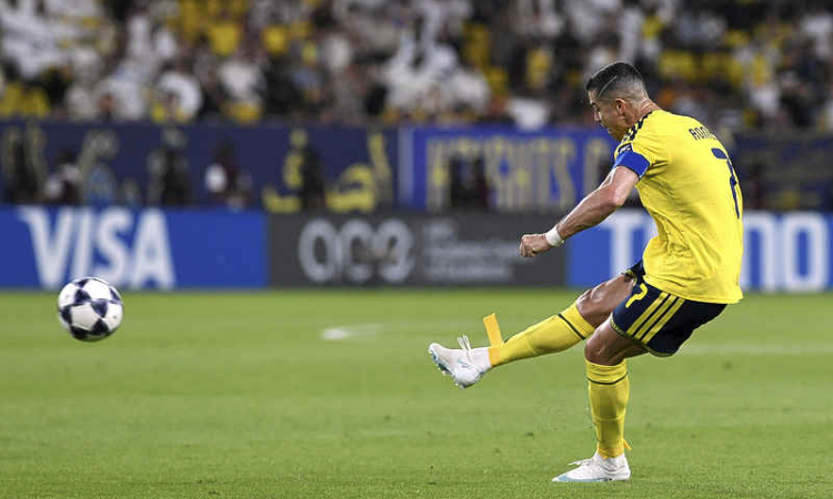 Ronaldo on target as Al-Nassr win 3-1 after security delay