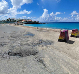 Maho potholes raise road safety  concerns ahead of tourist season