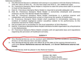 Ministerial health decrees published  in National Gazette riddled with errors