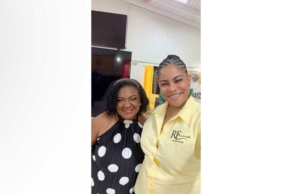 Beyond the Curl brings hair, heritage  and identity workshop to St Eustatius