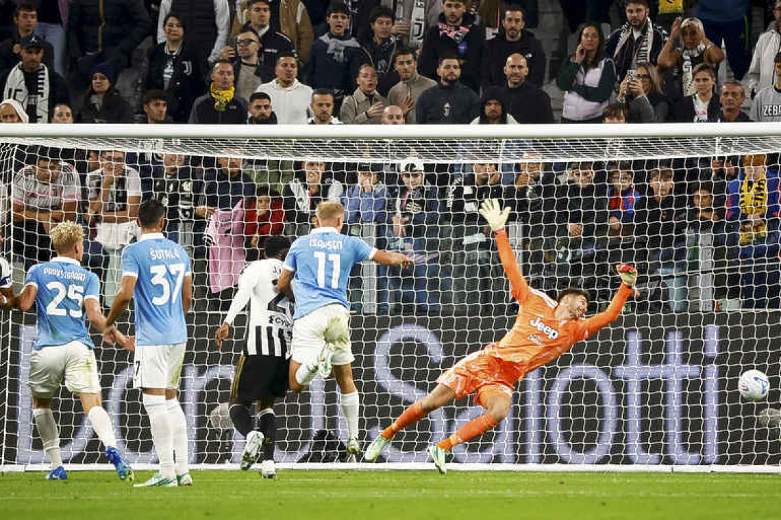 Danish duo fire high-flying Lazio to 3-0 win over Juventus