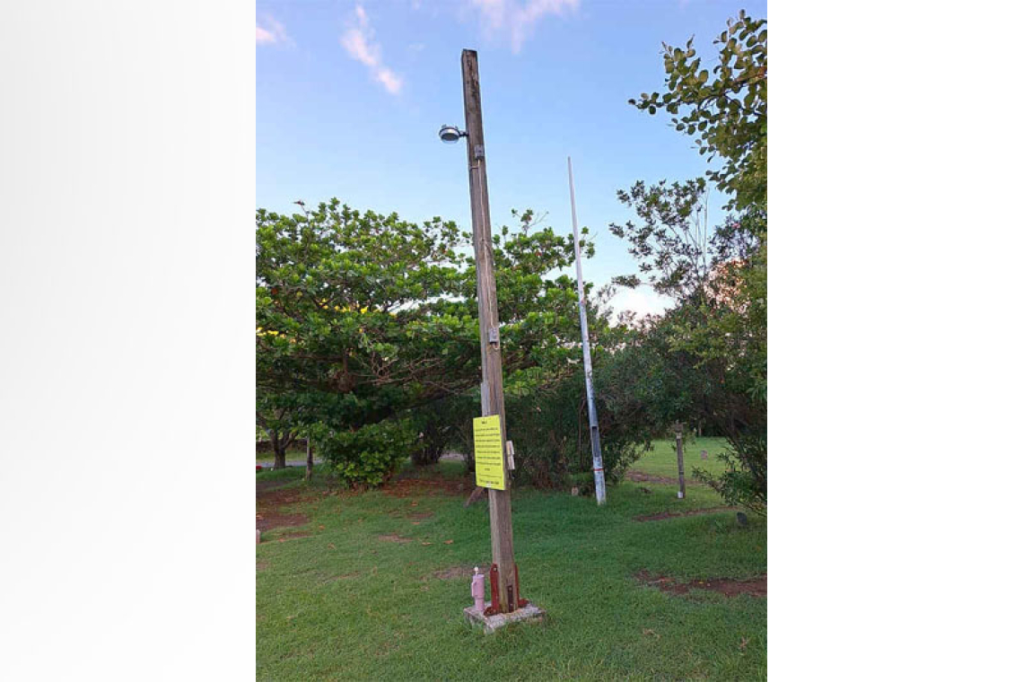 NV GEBE to rewire electrical  installations at Emilio Wilson Park