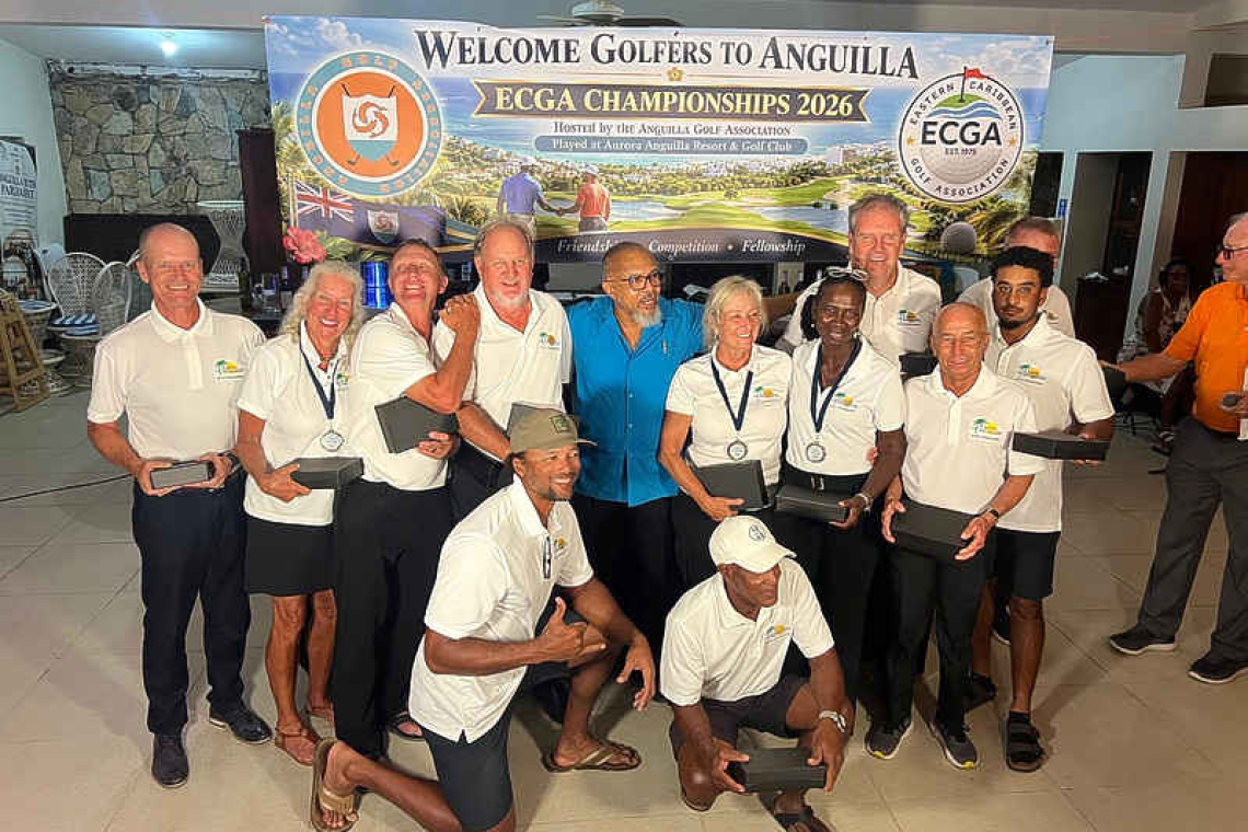 St. Maarten Ladies  take secon low net