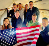 Russia frees retired  US schoolteacher