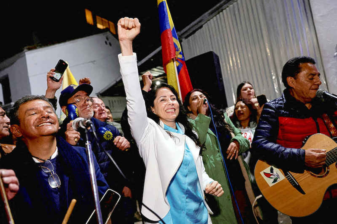 Ecuadorean opposition leader Gonzalez arrested  over alleged irregularities in campaign financing
