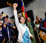 Ecuadorean opposition leader Gonzalez arrested  over alleged irregularities in campaign financing