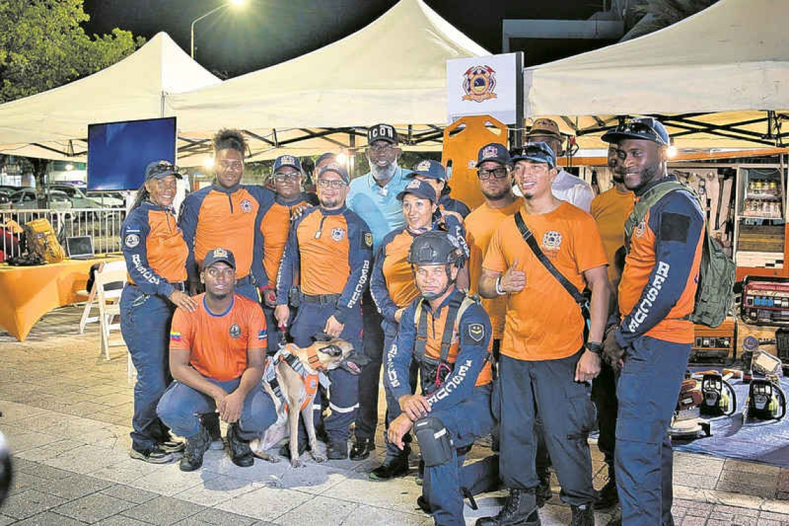 Expo held in Curaçao on  emergency preparedness