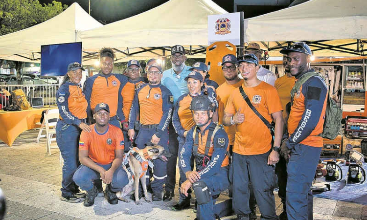 Expo held in Curaçao on  emergency preparedness