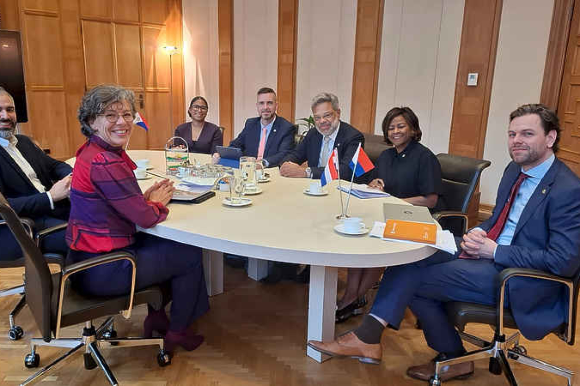 PM engages Dutch leadership on  St. Maarten’s most pressing priorities