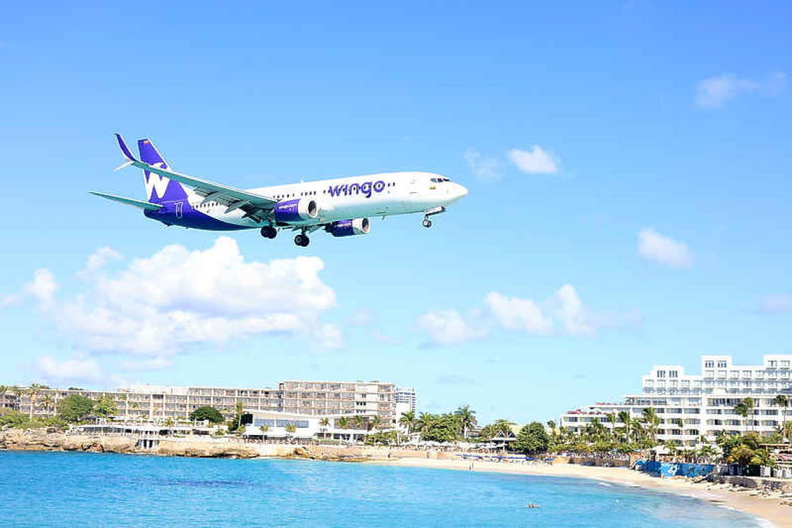 Wingo flies Colombians to  St. Maarten in surprise trip