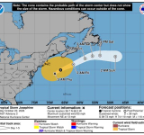 ...JOSEPHINE ACCELERATING NORTHEASTWARD AWAY FROM THE UNITED STATES...