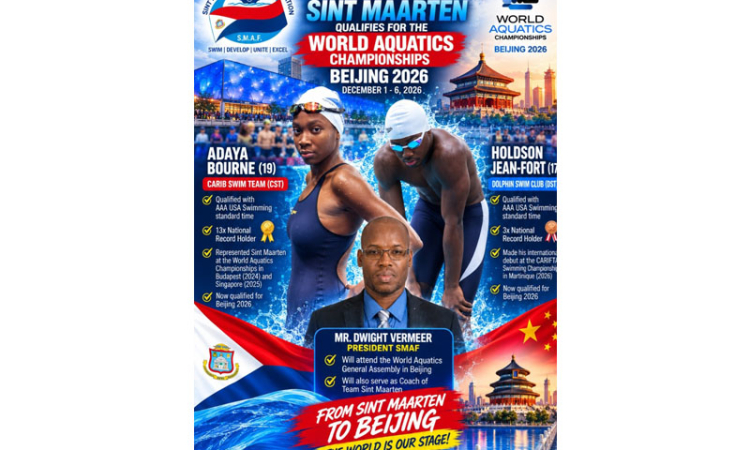 Holdson Jean-Fort, Adaya Bourne qualify for Beijing World Aquatics Championships
