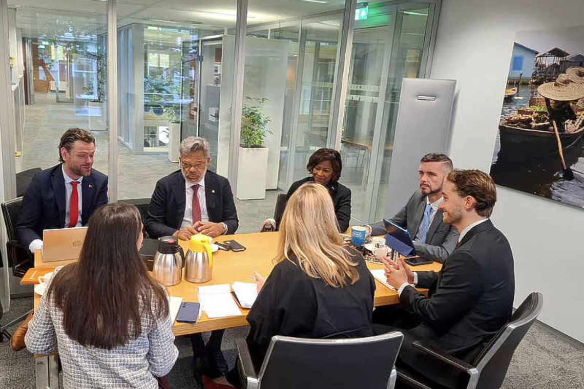 Mercelina seeking practical results  from St. Maarten’s VNG partnership