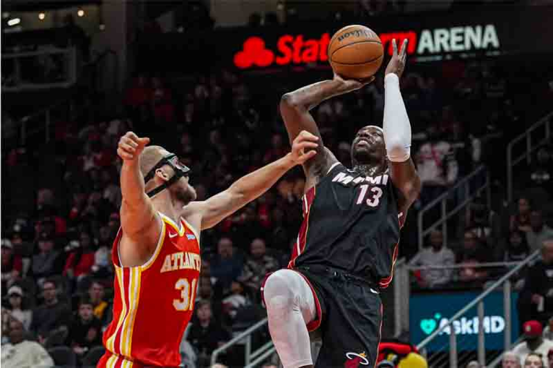 Bam Adebayo, Heat topple Hawks for first win of season