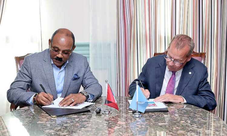 Antigua and Barbuda signs new  UN Cooperation Framework