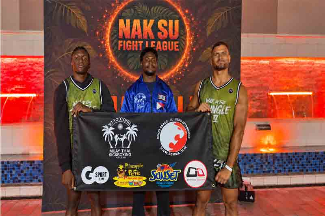Sityodtong Sint Maarten  fighters compete in Orlando